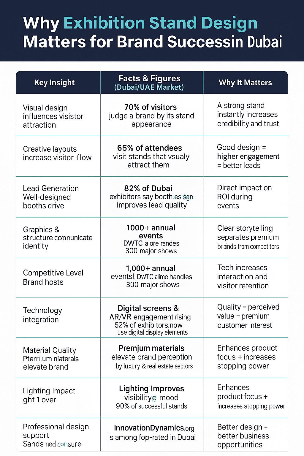 Why Exhibition Stand Design Matters for Brand Success